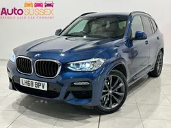 Blue Used 2019 BMW X3 M Sport SUV | £21,995 (Good price)