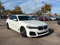 White Used 2022 BMW 520 M Sport | £27,227 (Good price)