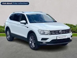 White Used 2021 VW Tiguan Allspace Match SUV | £23,774 (Good price)