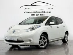 White Used 2015 Nissan Leaf Acenta Hatchback | £4,950 (Fair price)