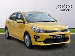 Yellow Used 2022 Kia Rio 2 Hatchback | £11,950 (Fair price)