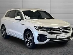 Oryx white Used 2019 VW Touareg R-line SUV | £32,490