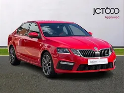 Red Used 2017 Skoda Octavia vRS Hatchback | £14,000 (Good price)
