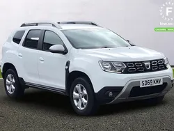 White Used 2019 Dacia Duster Comfort SUV | £8,899 (Fair price)