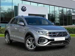 Silver Used 2022 VW T-Roc R-line SUV | £24,999 (Fair price)