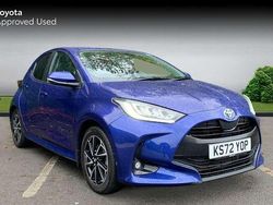 Blue Used 2023 Toyota Yaris Hybrid Design Hatchback | £15,690 (Fair price)