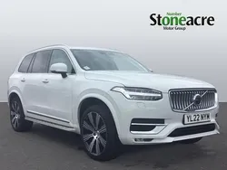 White Used 2022 Volvo XC90 Inscription SUV | £40,995 (Expensive)