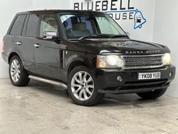 Black Used 2008 Land Rover Range Rover Vogue SE SUV | £2,500 (Good price)