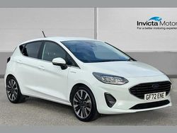 White Used 2022 Ford Fiesta Titanium X Hatchback | £13,350 (Fair price)