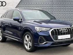 Blue Used 2024 Audi Q3 S-Line SUV | £31,465 (Good price)