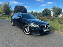 Black Used 2013 Mercedes E250 AMG Estate | £9,725 (Good price)