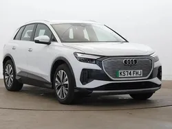 White Used 2024 Audi Q4 e-tron Sport SUV | £31,450 (Super price)