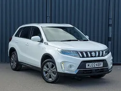White Used 2022 Suzuki Vitara SZ-T SUV | £19,998 (A bit pricey)