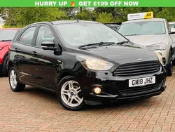 Black Used 2018 Ford Ka Plus Zetec Hatchback | £5,200 (Fair price)