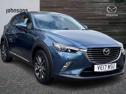 Blue Used 2017 Mazda CX-3 Inclusive SUV | £10,477 (Fair price)