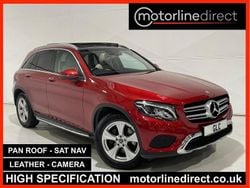 Red Used 2017 Mercedes GLC220 Premium SUV | £15,475 (Good price)