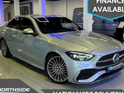 Silver Used 2023 Mercedes C300 AMG Line Premium Sedan | £32,995 (Fair price)