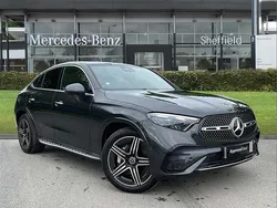 Grey Used 2025 Mercedes GLC300 AMG Line Premium Coupe | £57,734 (Expensive)