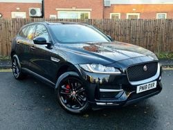 Black Used 2018 Jaguar F-Pace R-Sport SUV | £10,995 (Fair price)