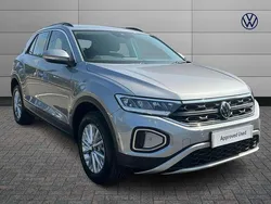 Silver Used 2024 VW T-Roc Life SUV | £21,740 (Fair price)