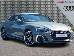 Grey Used 2024 Audi A5 S-Line Coupe | £28,295 (Good price)