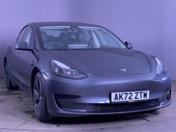 Grey Used 2022 Tesla Model 3 RWD Sedan | £20,499 (Fair price)