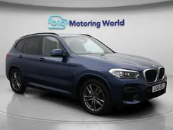 Blue Used 2021 BMW X3 M Sport SUV | £25,000 (Good price)
