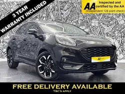 Black Used 2022 Ford Puma ST-Line X Hatchback | £16,295 (Fair price)