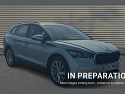 Arctic silver metallic Used 2022 Skoda Enyaq iV ecoSuite SUV | £18,618 (Fair price)