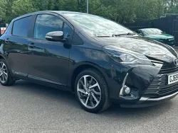 Black Used 2019 Toyota Yaris Hatchback | £9,961 (Fair price)