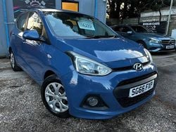 Blue Used 2016 Hyundai i10 SE Hatchback | £4,395 (Fair price)