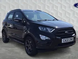 Black Used 2022 Ford Ecosport ST-Line SUV | £13,295 (Fair price)
