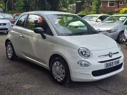 White Used 2015 Fiat 500 Pop Hatchback | £4,995 (Fair price)