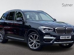 Black Used 2018 BMW X3 xLine SUV | £19,500 (A bit pricey)