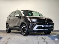 Black Used 2021 Vauxhall Crossland X Elite SUV | £13,269 (Fair price)