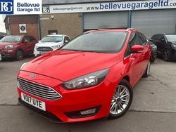 Red Used 2017 Ford Focus Zetec Estate | £8,599 (Fair price)