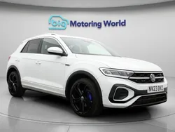 White Used 2023 VW T-Roc R-line SUV | £23,100 (Good price)