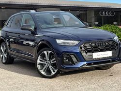 Blue Used 2024 Audi Q5 Black Edition SUV | £45,490 (Expensive)