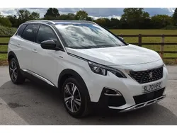 White Used 2020 Peugeot 3008 GT-line SUV | £16,289 (Fair price)