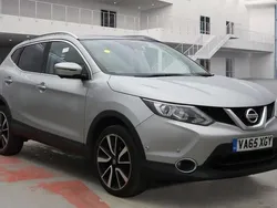 Silver Used 2016 Nissan Qashqai Tekna SUV | £7,999 (Fair price)