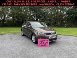 Brown Used 2014 VW Polo SE Hatchback | £10,495 (Fair price)