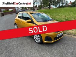 Yellow Used 2017 Peugeot 108 Active Hatchback | £4,995 (Fair price)