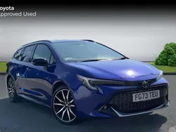 Juniper blue Used 2023 Toyota Corolla Sport Estate | £26,344 (Fair price)