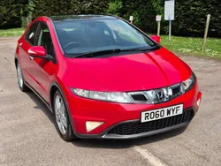 Red Used 2010 Honda Civic ES Hatchback | £5,000 (Fair price)