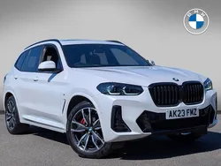 White Used 2023 BMW X3 M Sport SUV | £39,490 (A bit pricey)