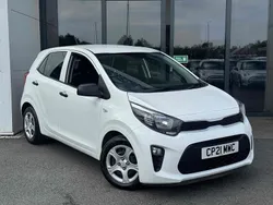 White Used 2021 Kia Picanto 4 Hatchback | £7,995 (Super price)