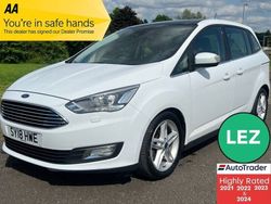 White Used 2018 Ford Grand C-Max Titanium X MPV | £10,795 (Fair price)