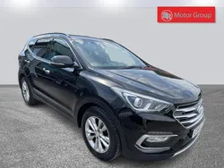 Black Used 2016 Hyundai Santa Fe Premium SUV | £8,650 (Fair price)