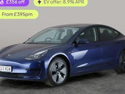 Blue Used 2023 Tesla Model 3 RWD Sedan | £22,058 (Fair price)