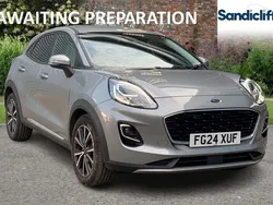 Silver Used 2024 Ford Puma Titanium Hatchback | £17,300 (Good price)